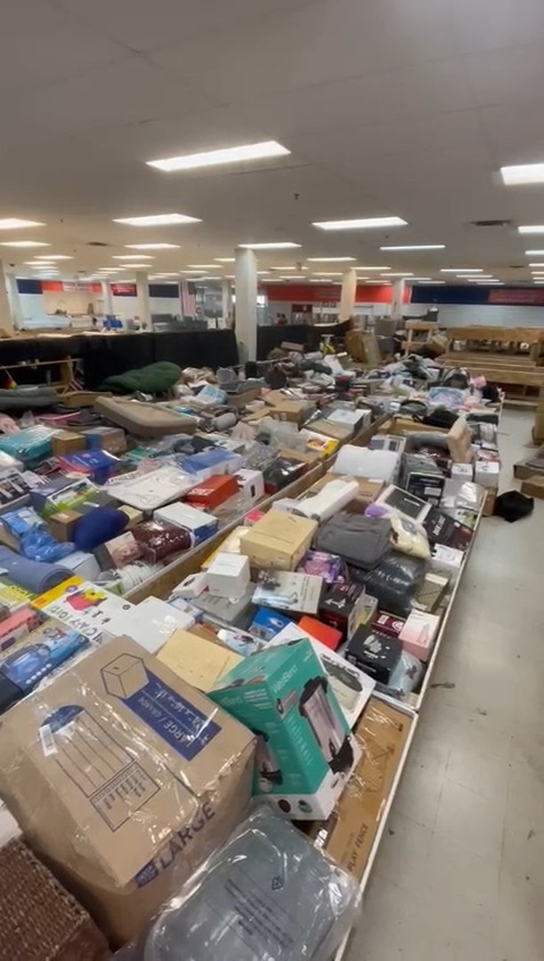 Inside the store