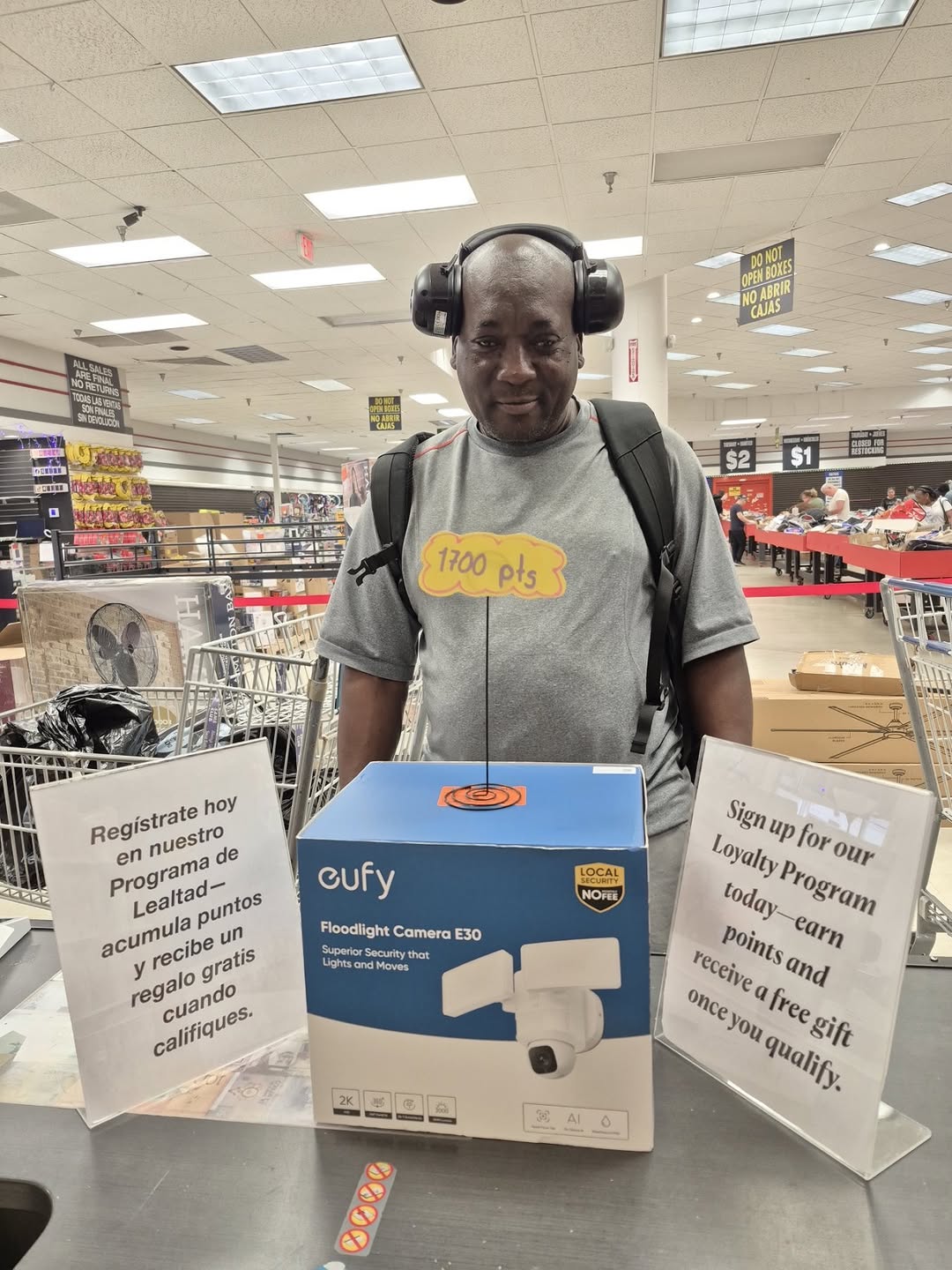 REDEEMED WITH POINTS ✔️

CONGRATULATIONS 🎊🥳

This item redeemed with reward points. Don't forget to sign up using your phone number to start earning points.

📍Store Address: 1241 Mount Zion Rd, Morrow, GA 30260

☎️ Phone: (678) 545-6101

 #BlackFriday #atlanta
#binstore #discount #discountstore