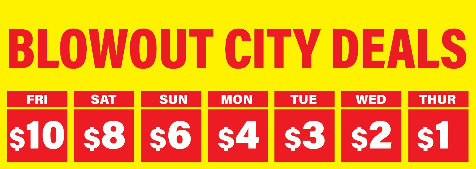 Blowout City Deals