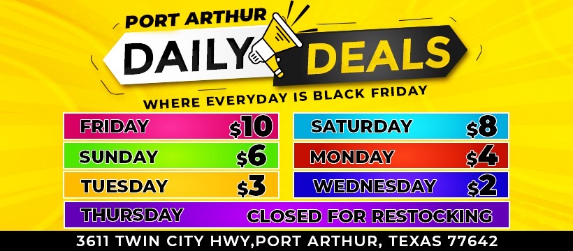 Daily Dealz of Port Arthur