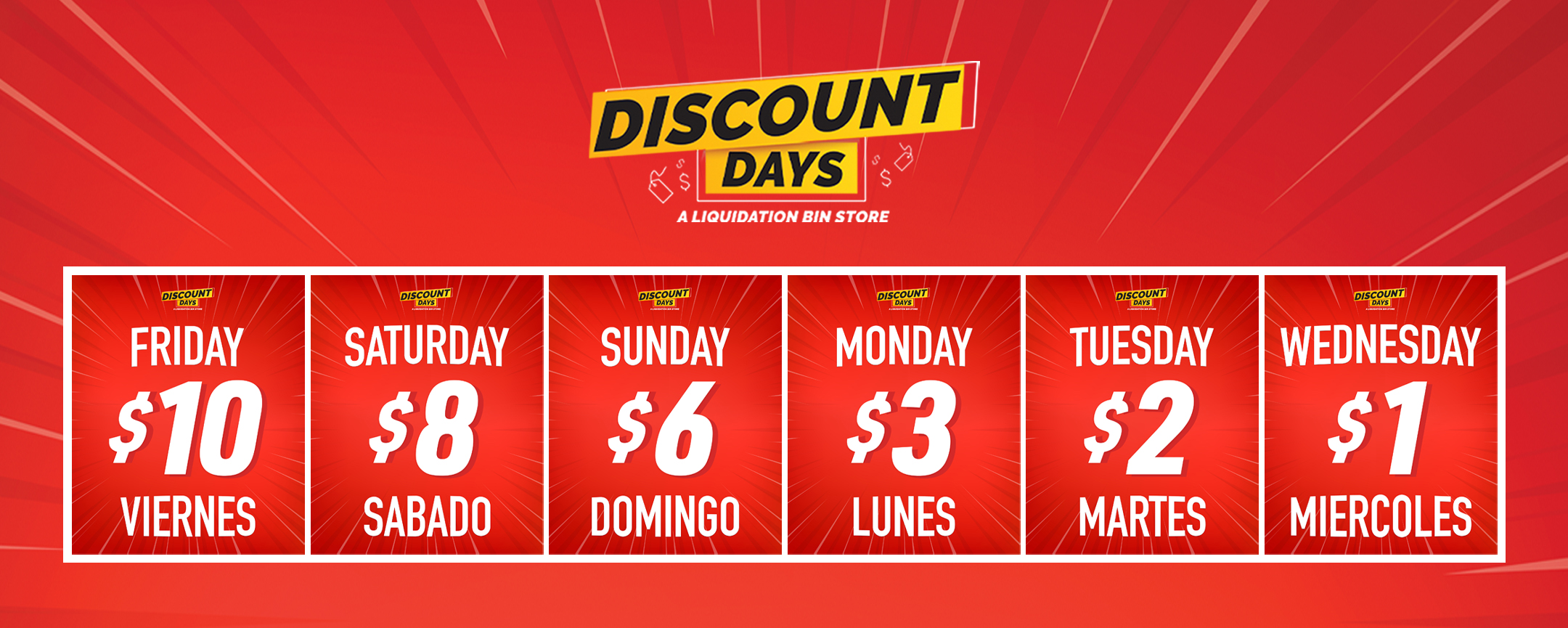 Discount Days