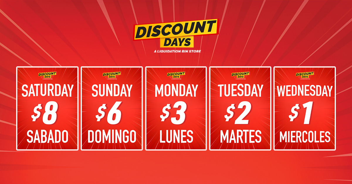 Discount Days