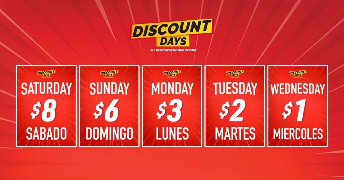 Discount Days