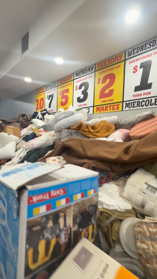 Inside the store
