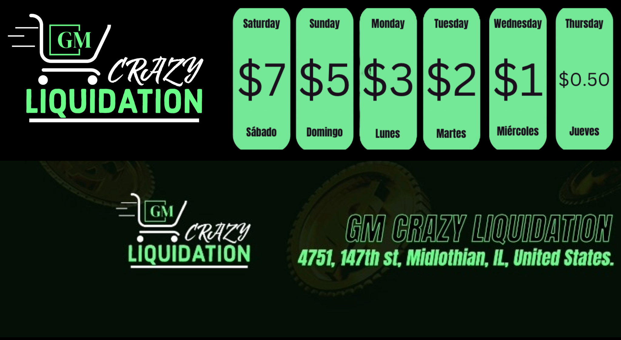 Gm Crazy Liquidation