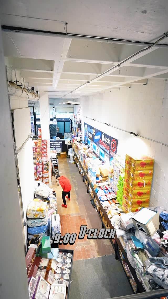 Inside the store