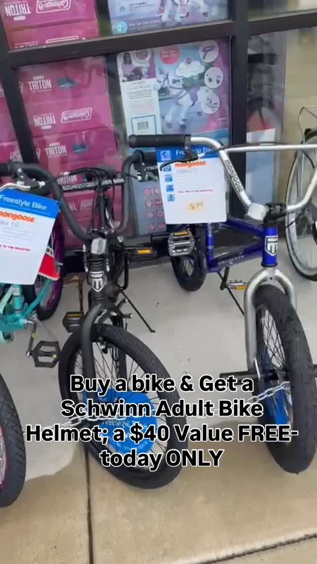 Don’t miss out on today’s deal😍✨ Limited amount available 🫣👌

#viral #fyp #explore #bicycles #summer