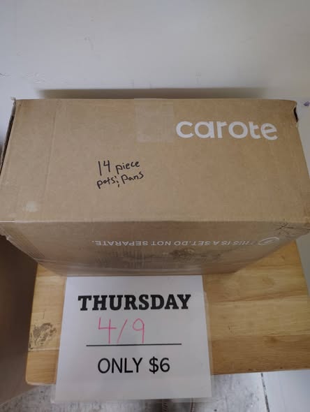 🔥🔥$6 THURSDAY PREVIEW PICS🔥🔥
The bins will be all FILLED back up with fresh bargains!!
Make sure to check out all the pics and get your lists ready!!
Check back later today for a preview video of all the bins!!