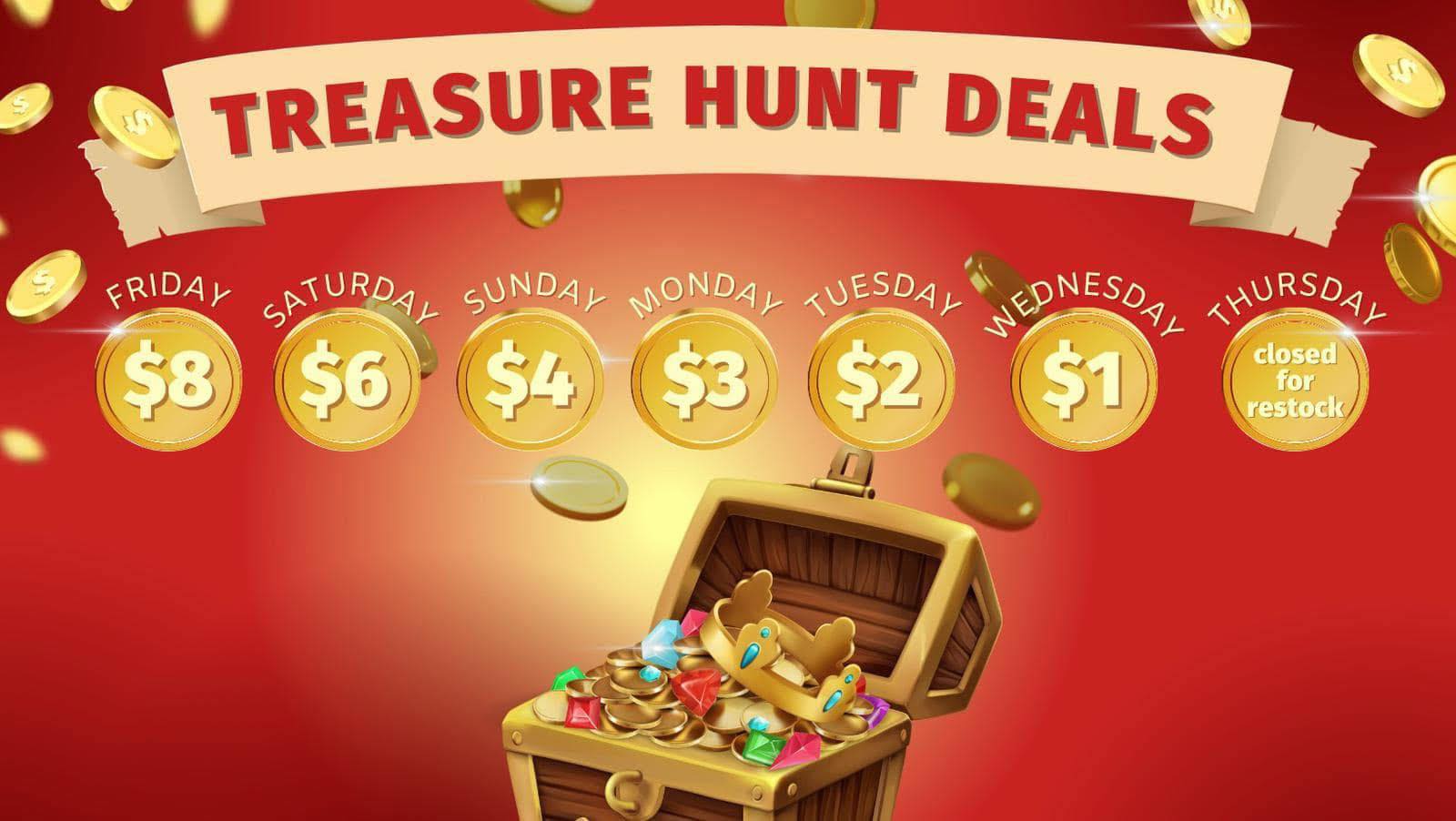 Treasure Hunt Deals