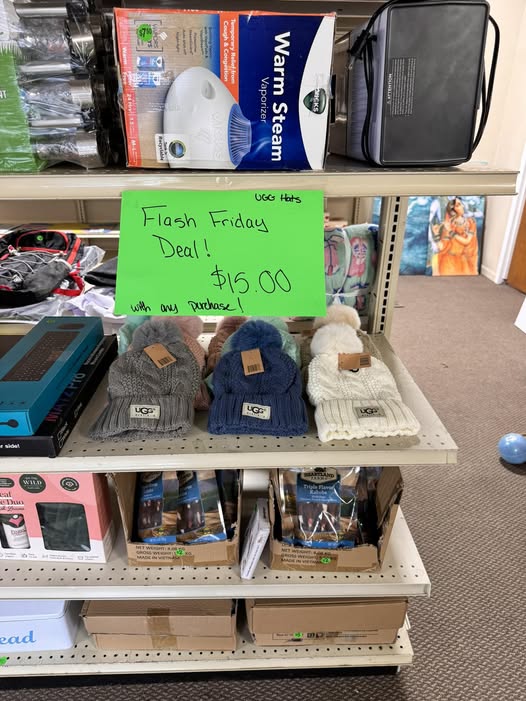 Inside the store
